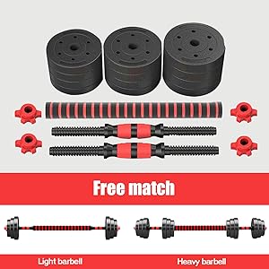 Ensemble d'haltères