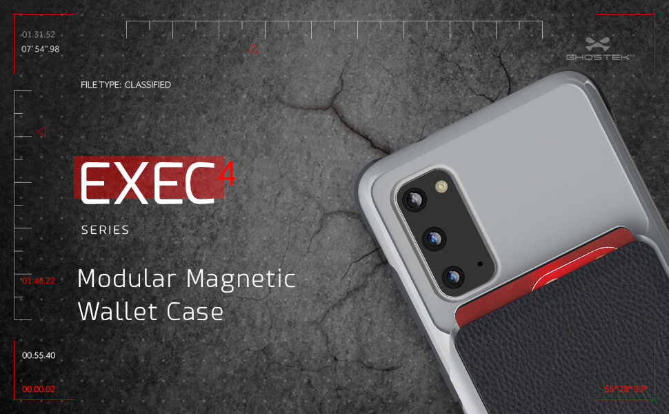 Galaxy S20 Wallet Case Card Holder with Built-in Magnet for Mounts Detachable Leather Card Pocket