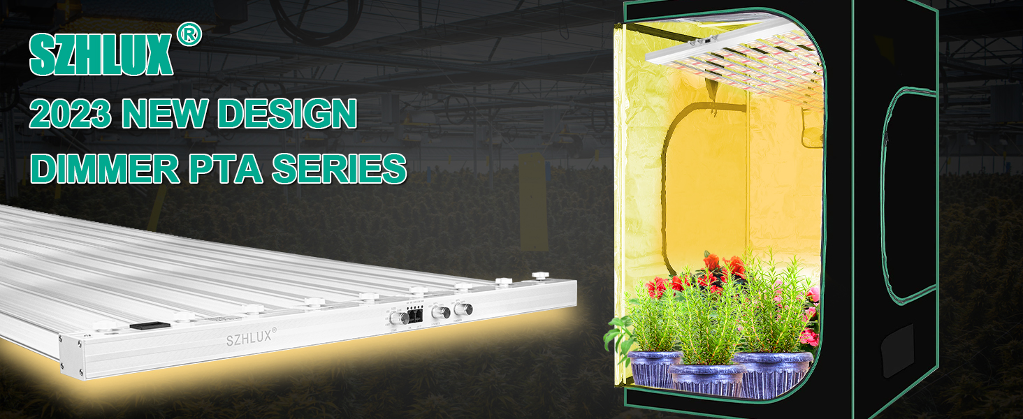 Amazon.com : SZHLUX 2023 New 400 Watt LED Grow Light 4×4ft