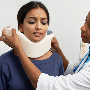 soft cervical collar for neck pain for women
