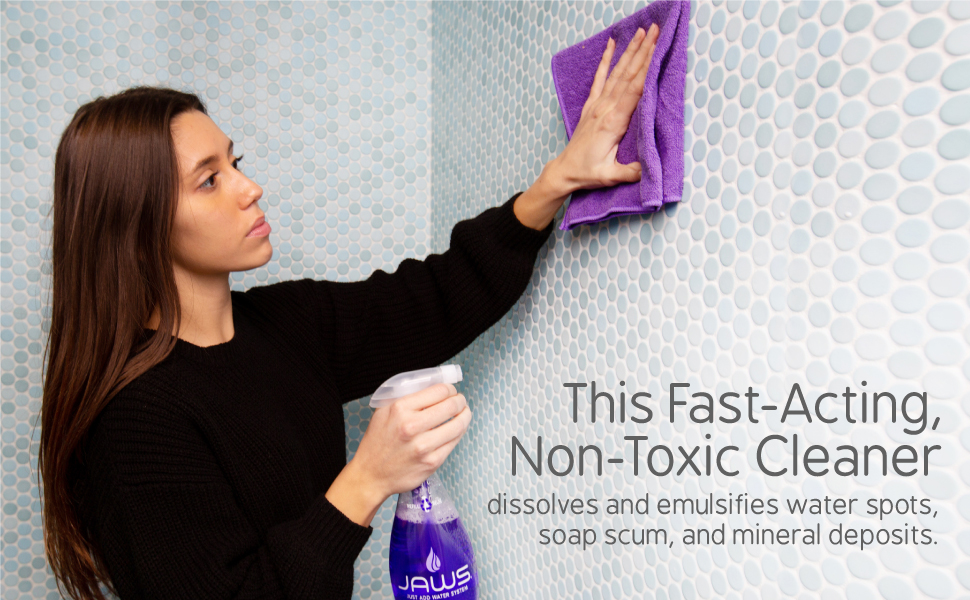 JAWS Shower Cleaner Refill Pods. Box of 24. Nontoxic and