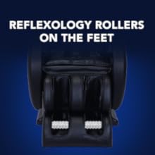 reflexology rollers on the feet