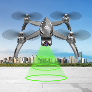 SANROCK B5W GPS Drone, with brushless motor and special construction, you could play it anytime.