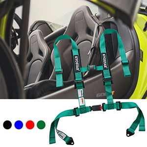 Kyostar 5 point Racing Style Harness with Strengthen Locking Buckle, Shoulder Strap