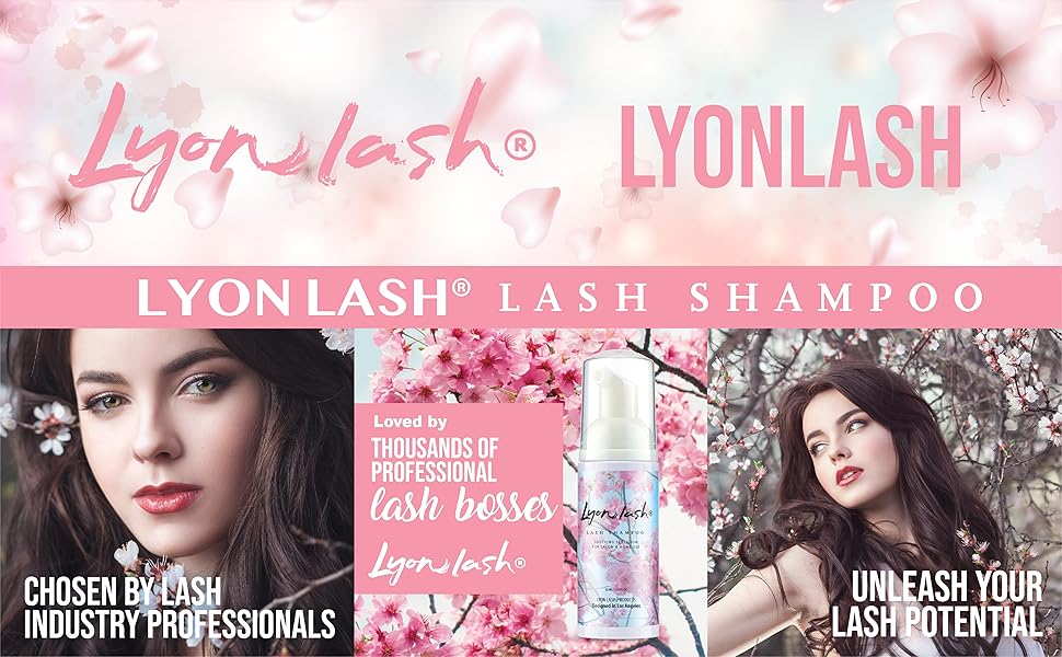 Eyelash Extension Shampoo Lyon Lash Eyelid Foam Cleanser