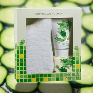 Foot Spa, Bath Spa Gift Set, Cucumber Melon Spa Set, Foot Spa Gift Set, Spa Set for Women, Sock Spa 