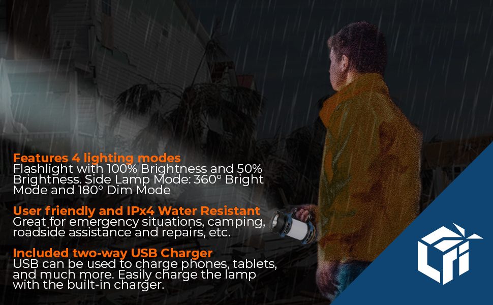 power out led light, emergency light, multi purpose light, battery bank flashlight, led flashlight