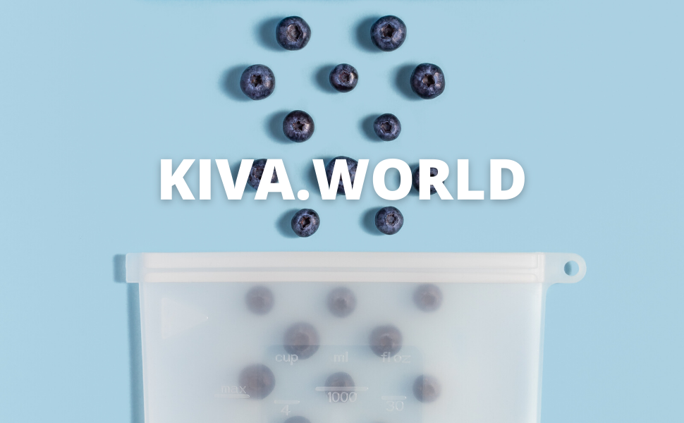 Reusable Silicone Food Storage Bags 3 Pack 2 Large Food