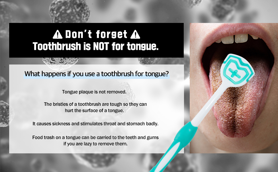 tongue cleaner for tongue!