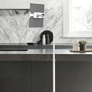 Gooseneck Tablet Holder for Kitchen