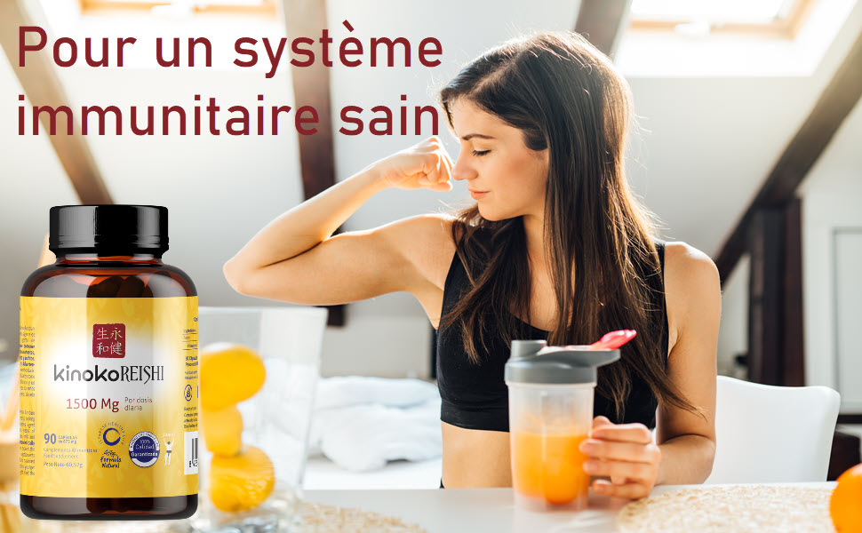 reishi defenses pur pure puro ganoderma lucidum gelules mushroom beta glucane poudre polysaccharides