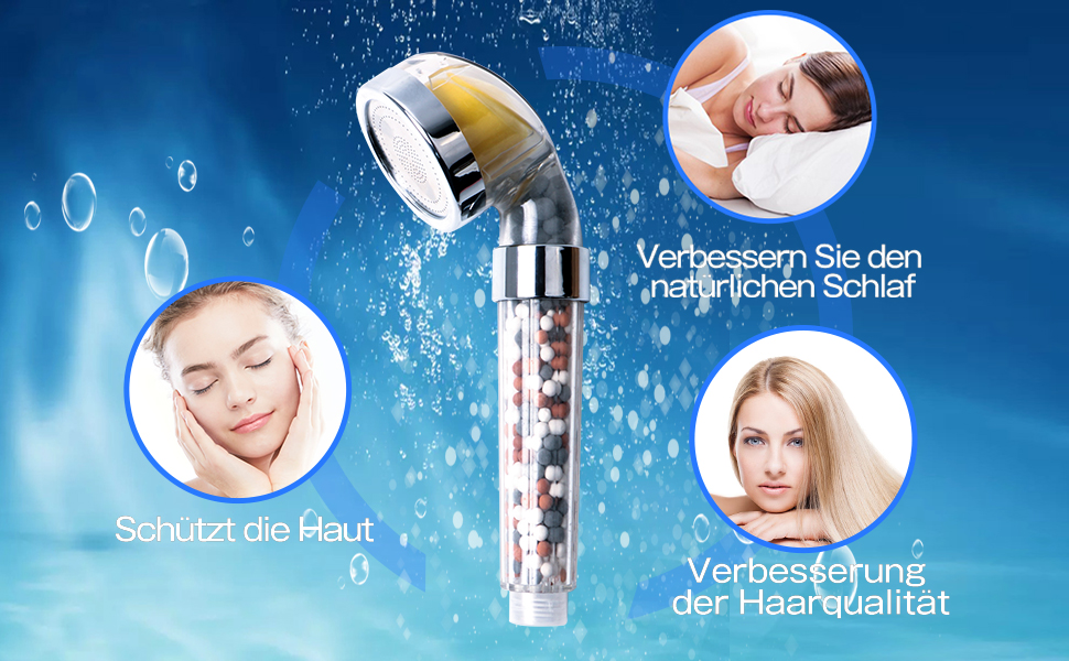 DigHealth Shower Head Hand Shower with Vitamin C, Ionic Filtration Soft
