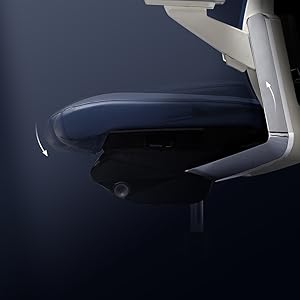 adjustable seat slide and slope for long term comfortable chair