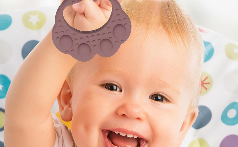 Baby-Beißspielzeug, Silikon-Beißringe für Babys,Montessori Spielzeug Kleinkind Zahnen Niedliche Baby