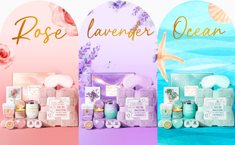 Birthday Gifts for Women, Self Care Gifts Get Well Soon Gifts Basket for Women