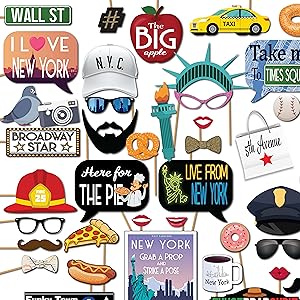Amazon Com New York City Times Square Party Decoration Photo Booth Props By Outside The Booth Kitchen Dining Amazon Com New York City Times Square Party Decoration Photo Booth Props By Outside The Booth Kitchen Dining