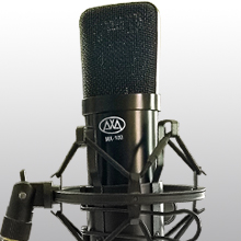 AxcessAbles SF-101KIT-VB Vented Recording Studio Microphone Shield with Stand (Black)