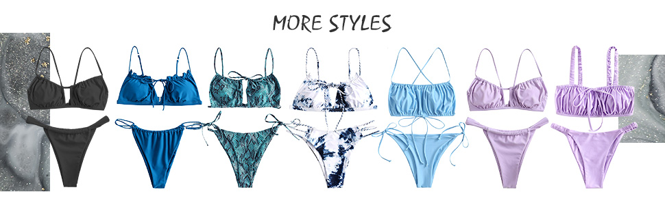 two piece bathing suit