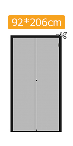  サイズ調節できる網戸