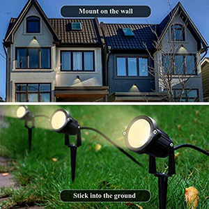 Ground spike mount tight and convenient