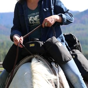 pommel bolsa for endurance saddle