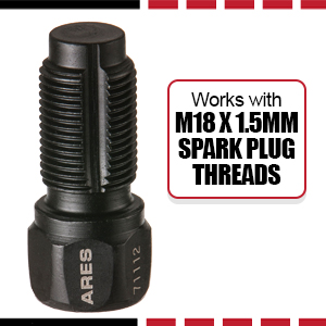 Oxygen Sensor Rethread Tool - Clean Oxygen Sensor Hole  Works with M18 x 1.5mm Spark Plug Threads