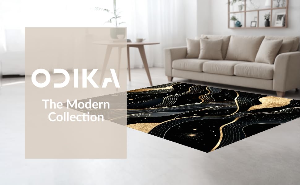 Amazon.com: ODIKA Ultra Soft Area Rug 4x6, Non Slip, Stain