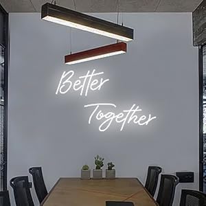 Better together neon sien