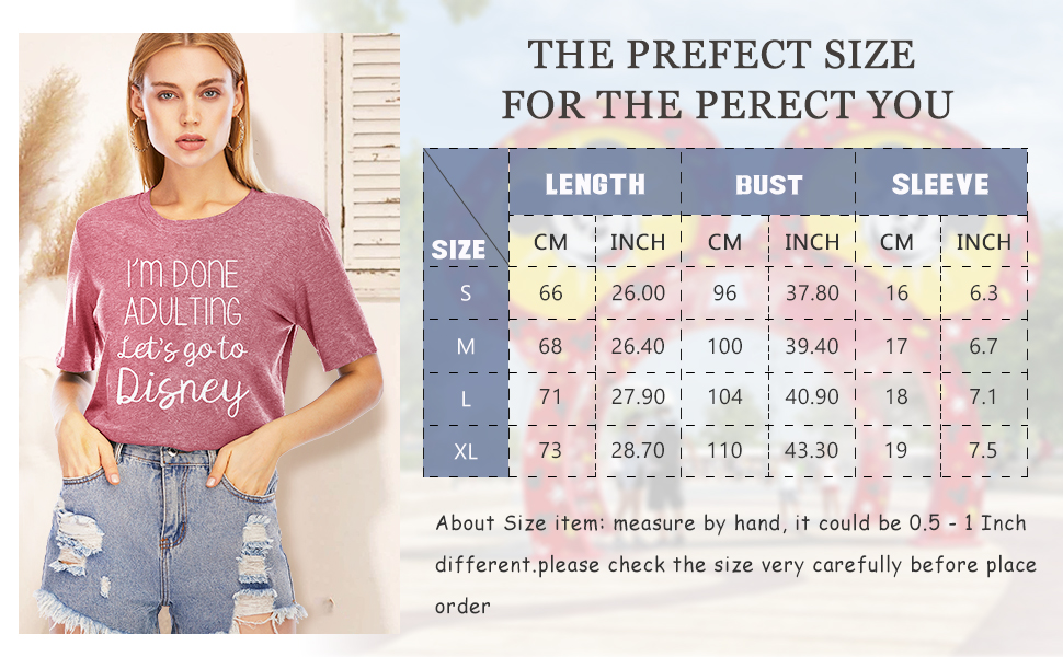 I'm Done Adulting Letters Printed Women O-Neck Cute Graphic Tees Summer Casual Tops