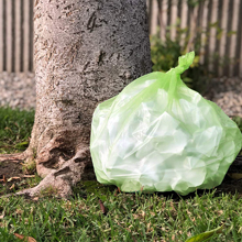 Grass trash bag