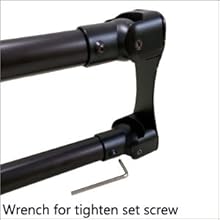 Amazon Com Naiture Shower Curtain Rod Set Screws Hardware Oil