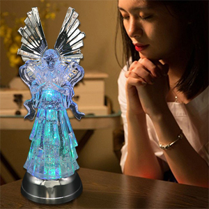 Praying Angel snow globe