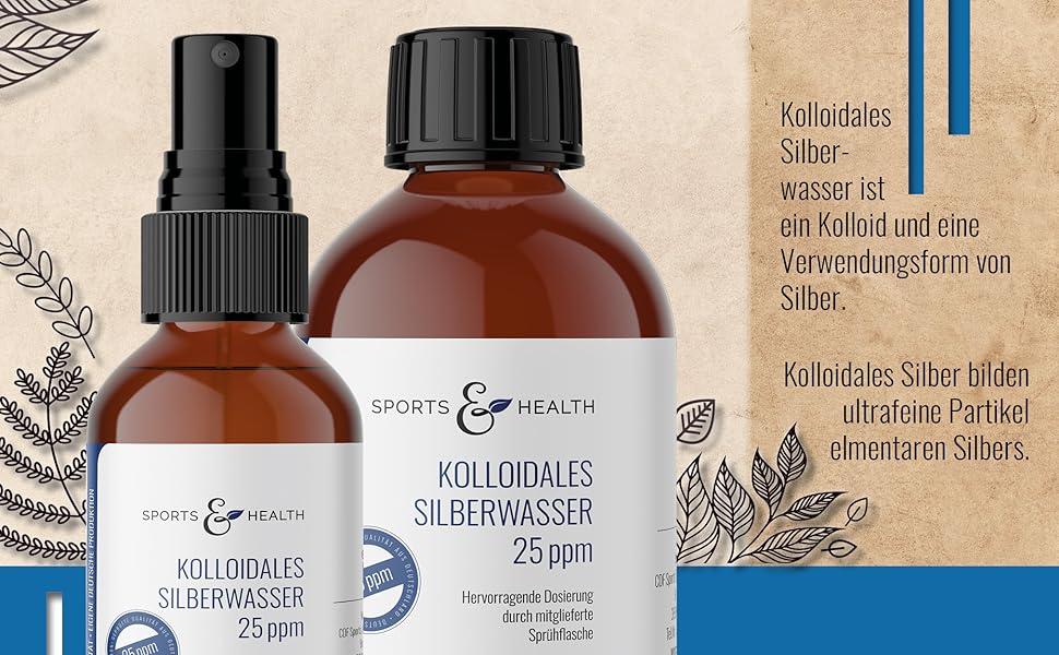 Kolloidales Silberwasser