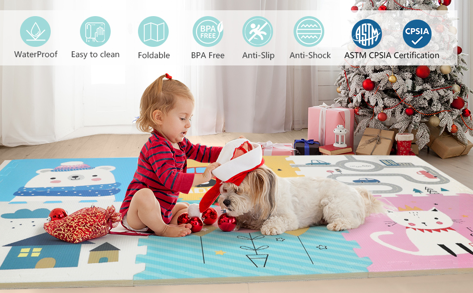 playmat extra large foam play mat