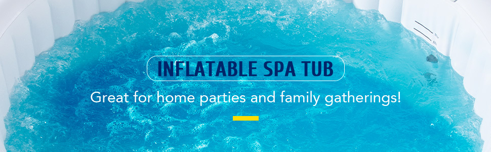 CO-Z 4 person spa inflatable