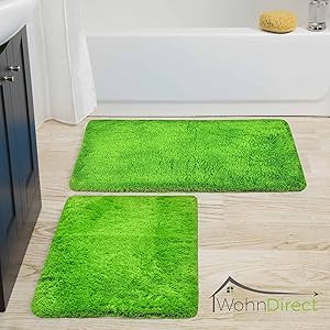 WohnDirect Badematten Einzeln zum Set kombinierbar • Badvorleger