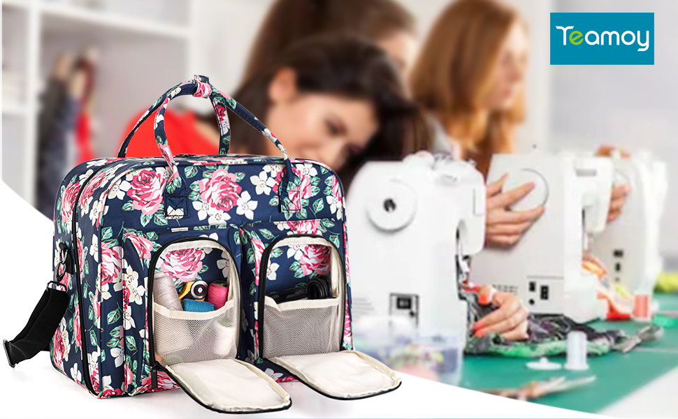 Teamoy Bolsa para Transportar la Máquina de Coser, Bolsa para ...