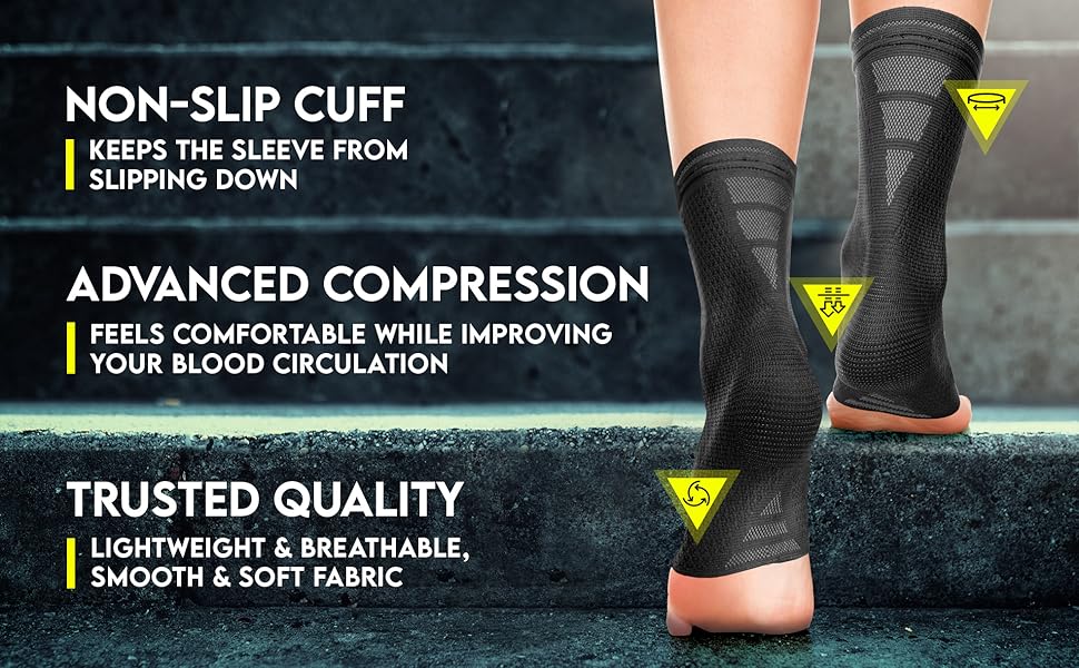 ankle compression sleeve