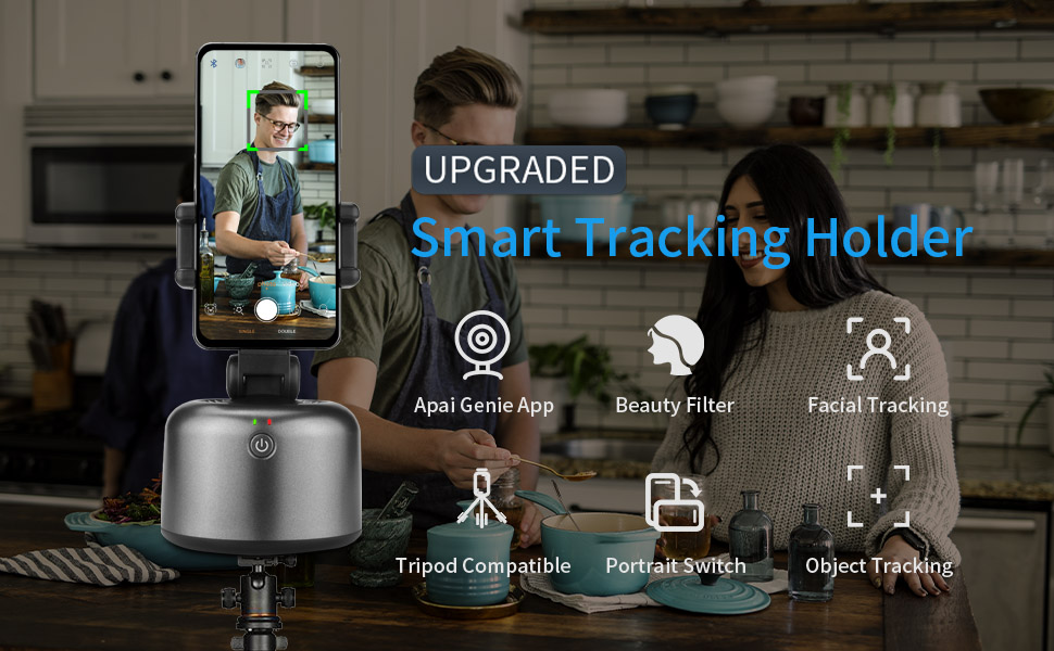 smart tracking holder