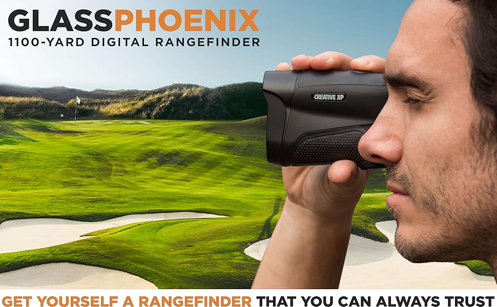 HD golf rangefinder slope pin flag