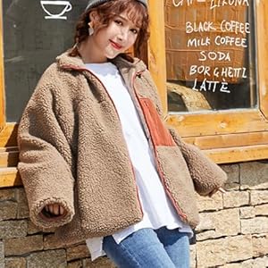 Oversized Boa Jacket