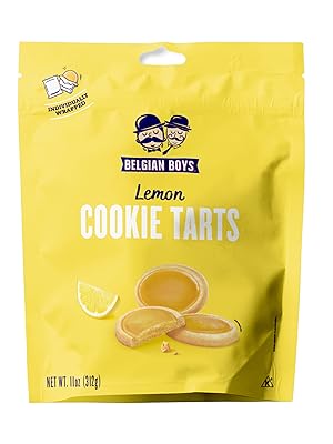 lemon cookie tart dessert belgian boys european cookies
