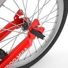 Dual adjustable rear fork