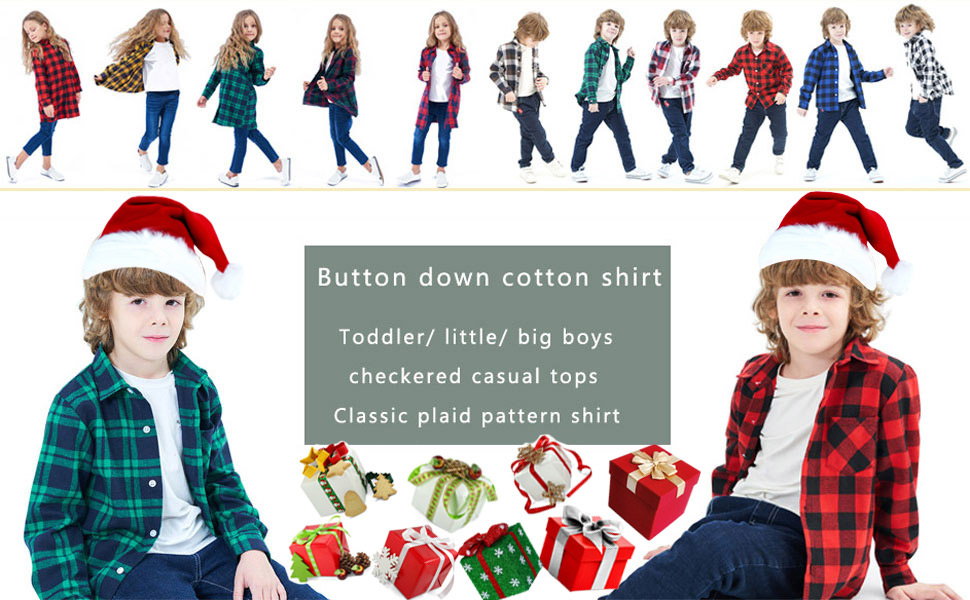 plaid shirt for boy