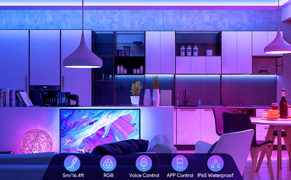 color changing strip light