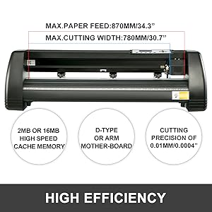 VEVOR Máquina Cortadora de Vinilo, Letrero de Vinilo Plotter ...