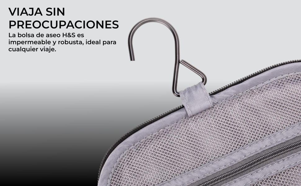 H&S Hanging Travel Toiletry Bag