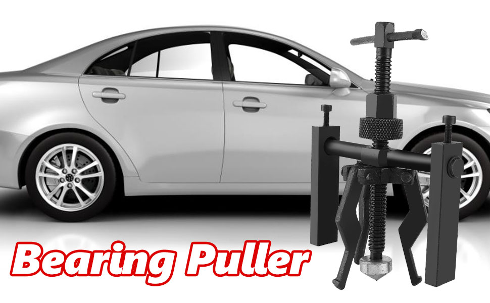 3 Jaw Inner Bearing Puller Gear Extractor, 45 Carbon Steel 3 Jaw Pilot Inner Bearing Puller Tool