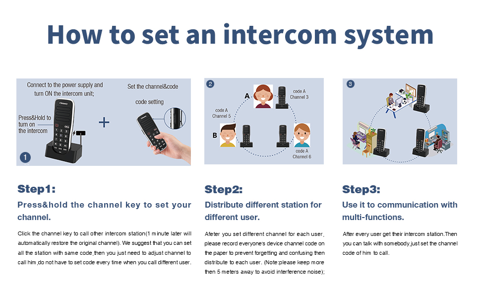 How to set an intercom system