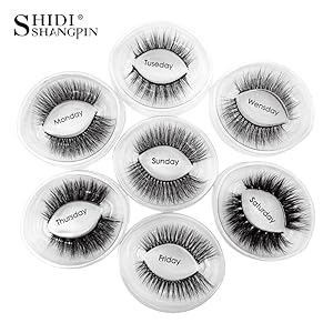 Dicke lange mehrschichtige falsche Wimpern